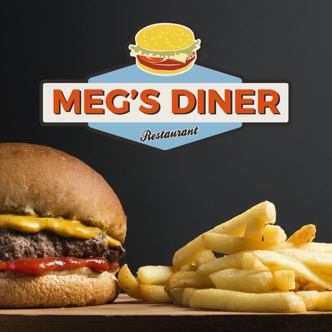 Logo Meg's Diner